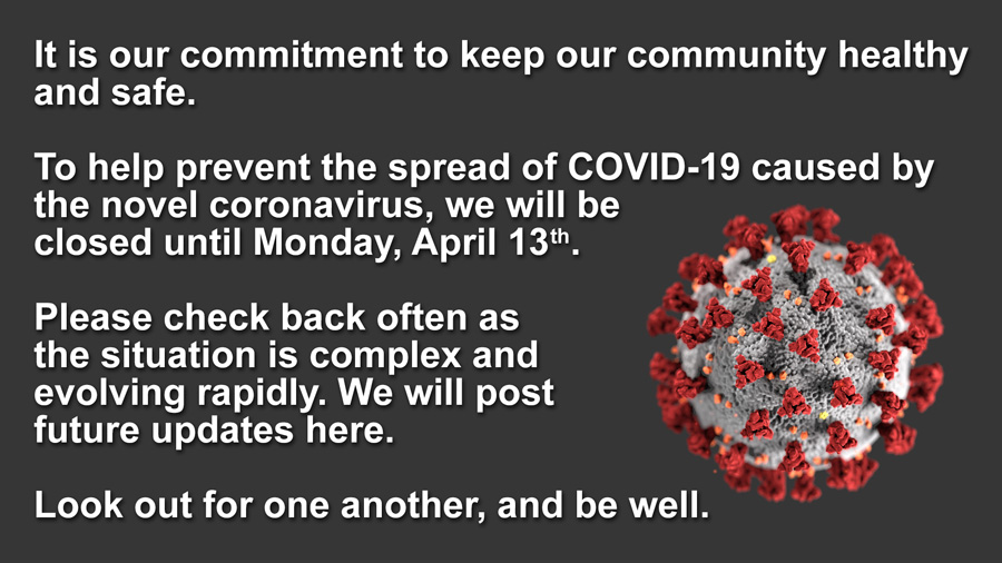 An important message about our response to Corona virus. An important message about our response to Corona virus.